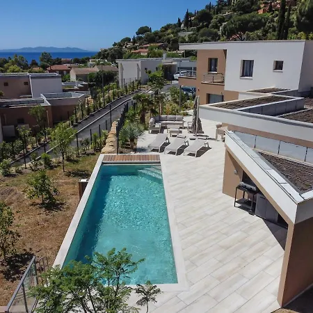 Вилла Saphir - Sea View, Private Pool, 3 - 5 Stars Ле-Лаванду