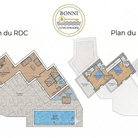 Saphir - Sea View, Private Pool, 3 - 5 Stars *